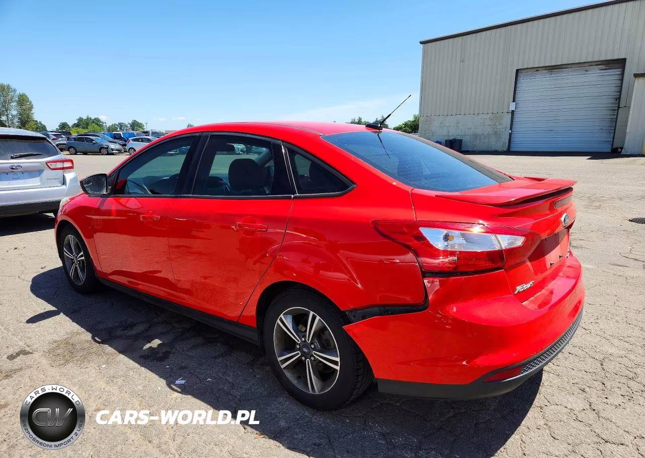 2014 Ford Focus Se VIN:1FADP3F20EL235596 - 2