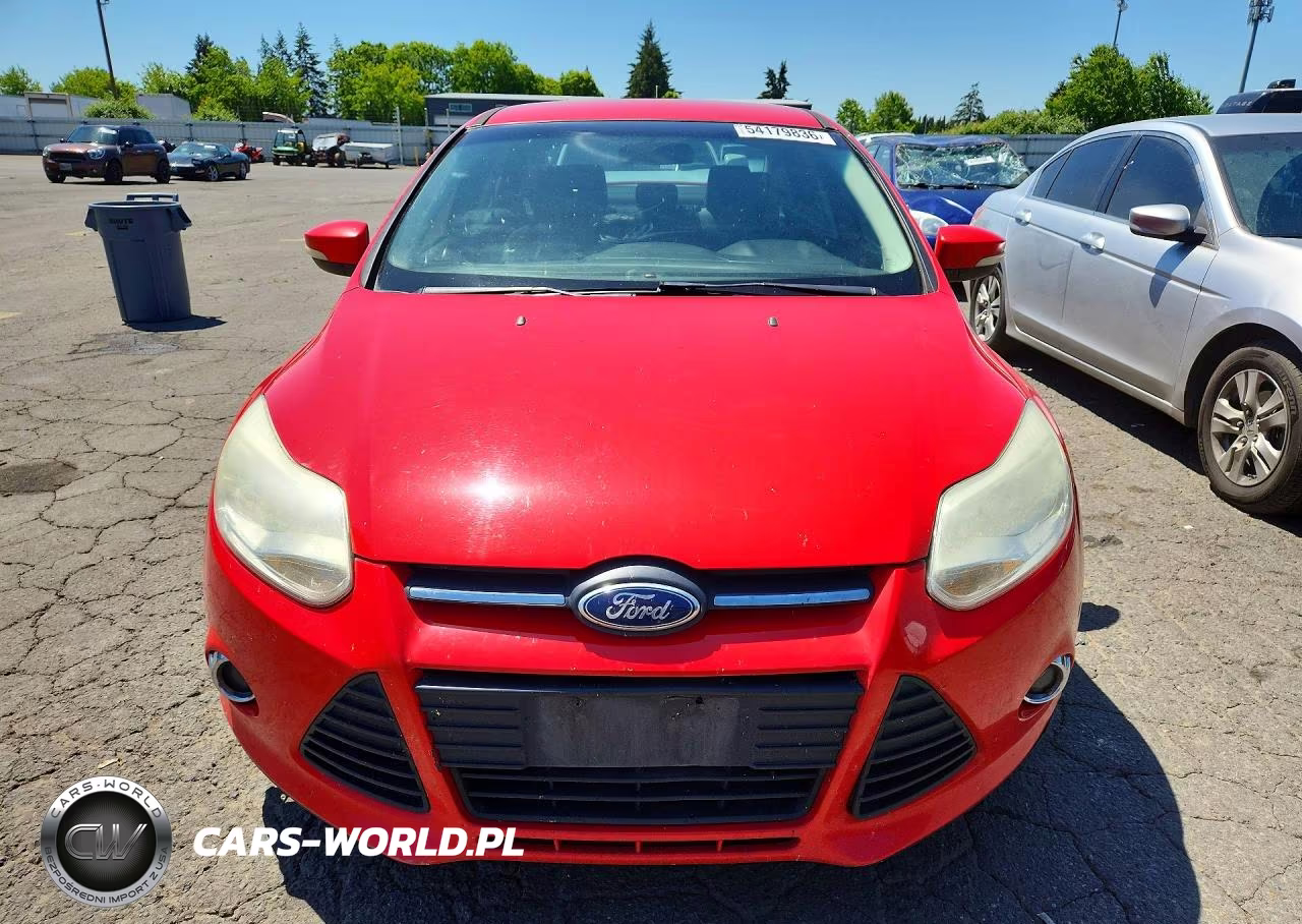 2014 Ford Focus Se VIN:1FADP3F20EL235596 - 5