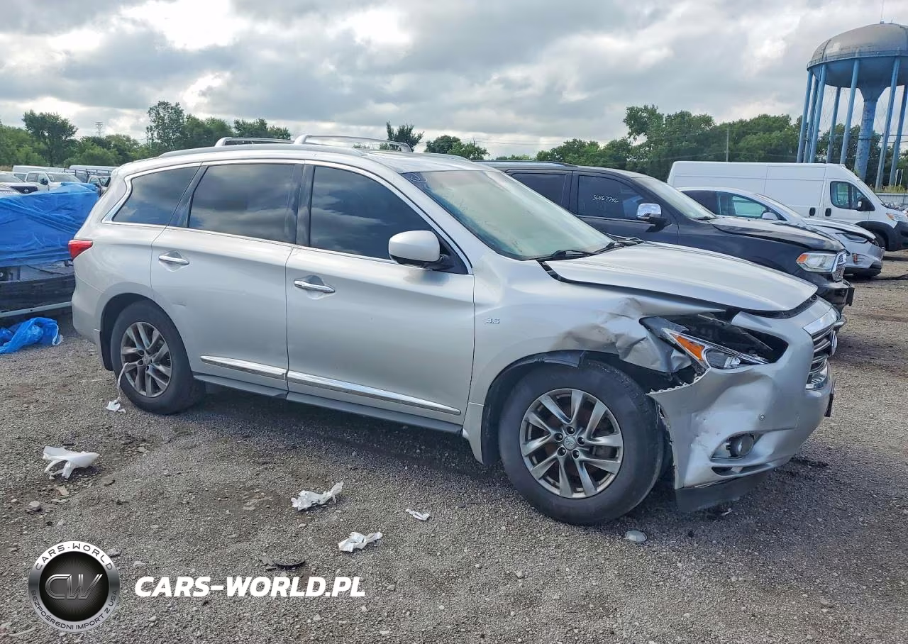 2015 Infiniti Qx60 Base VIN:5N1AL0MM6FC508081 - 4