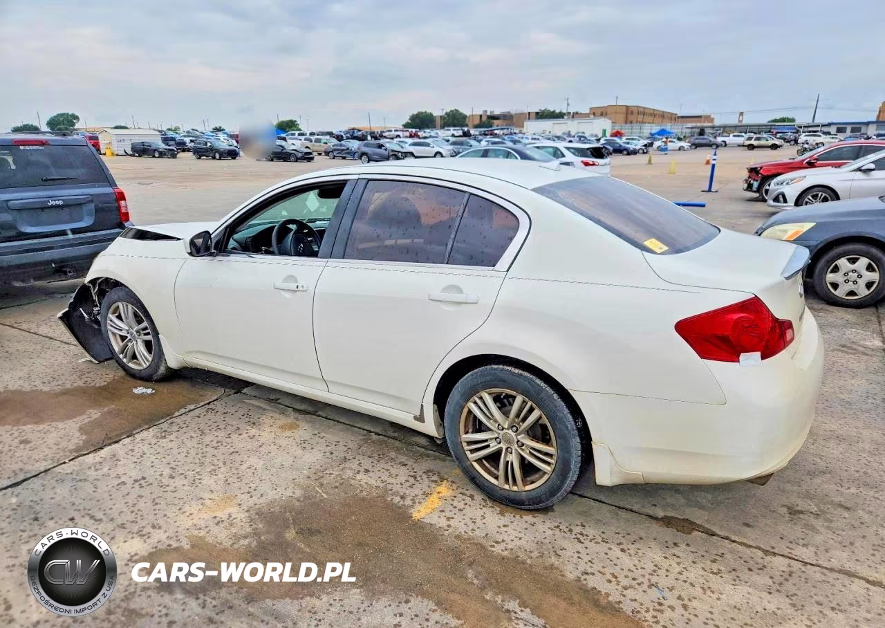 2012 Infiniti G25 Sedan X VIN:JN1DV6AR1CM860976 - 2