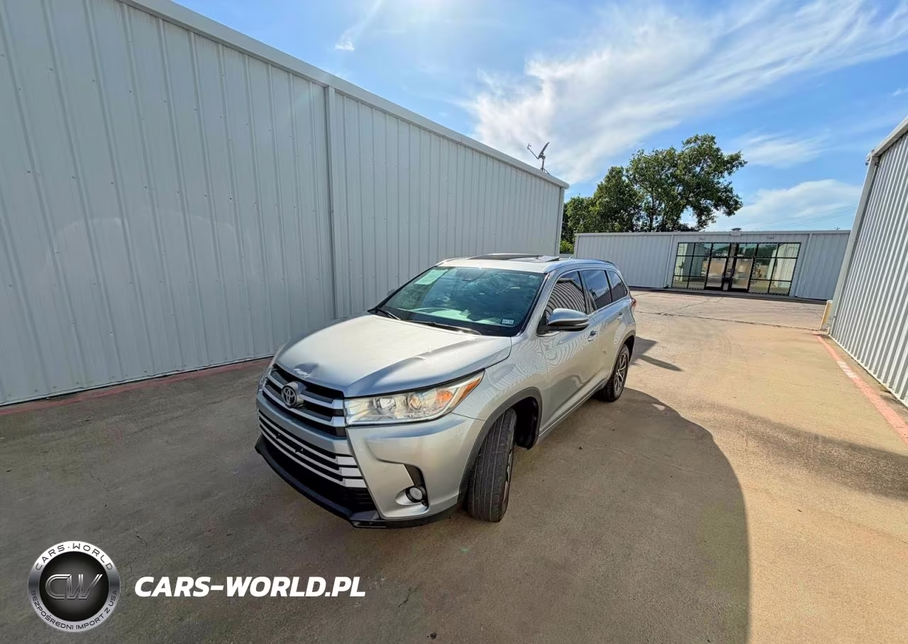 2017 Toyota Highlander Xle VIN:5TDKZRFH8HS511514 - 2