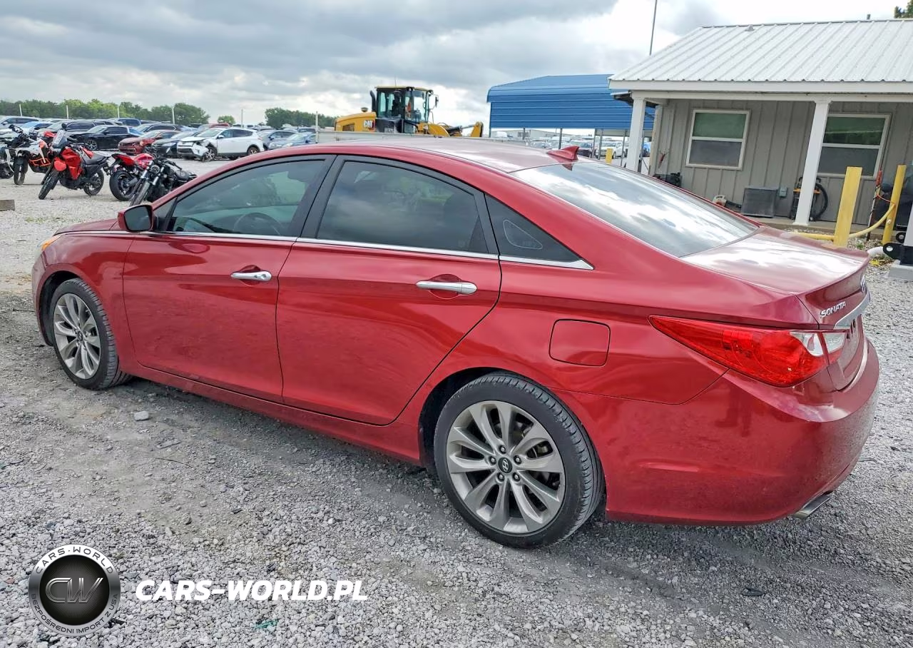 2013 Hyundai Sonata Se VIN:5NPEC4AC4DH629167 - 2