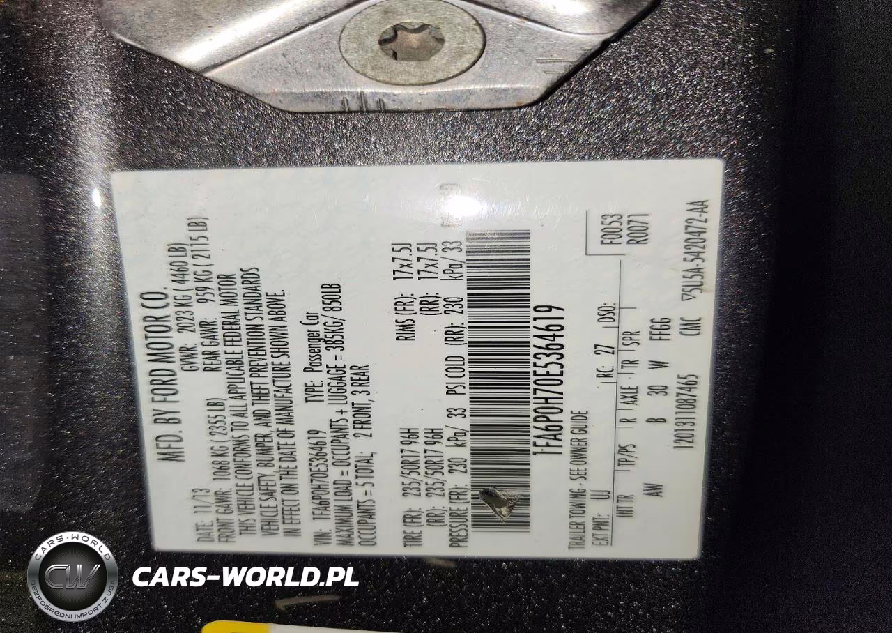 2014 Ford Fusion Se VIN:1FA6P0H70E5364619 - 12