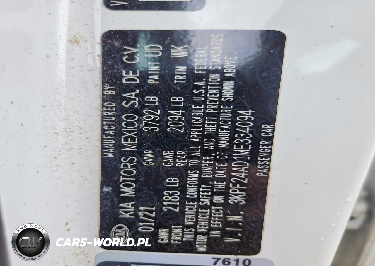 2021 Kia Forte Lxs VIN:3KPF24AD1ME334094 - 12