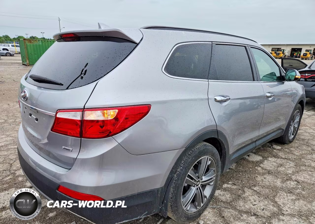 2016 Hyundai Santa Fe Se VIN:KM8SNDHF1GU160302 - 3