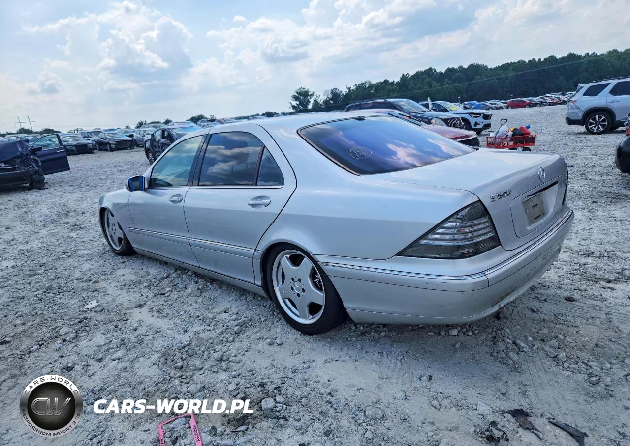 2002 Mercedes-Benz S 500 VIN:WDBNG75J12A314554 - 2