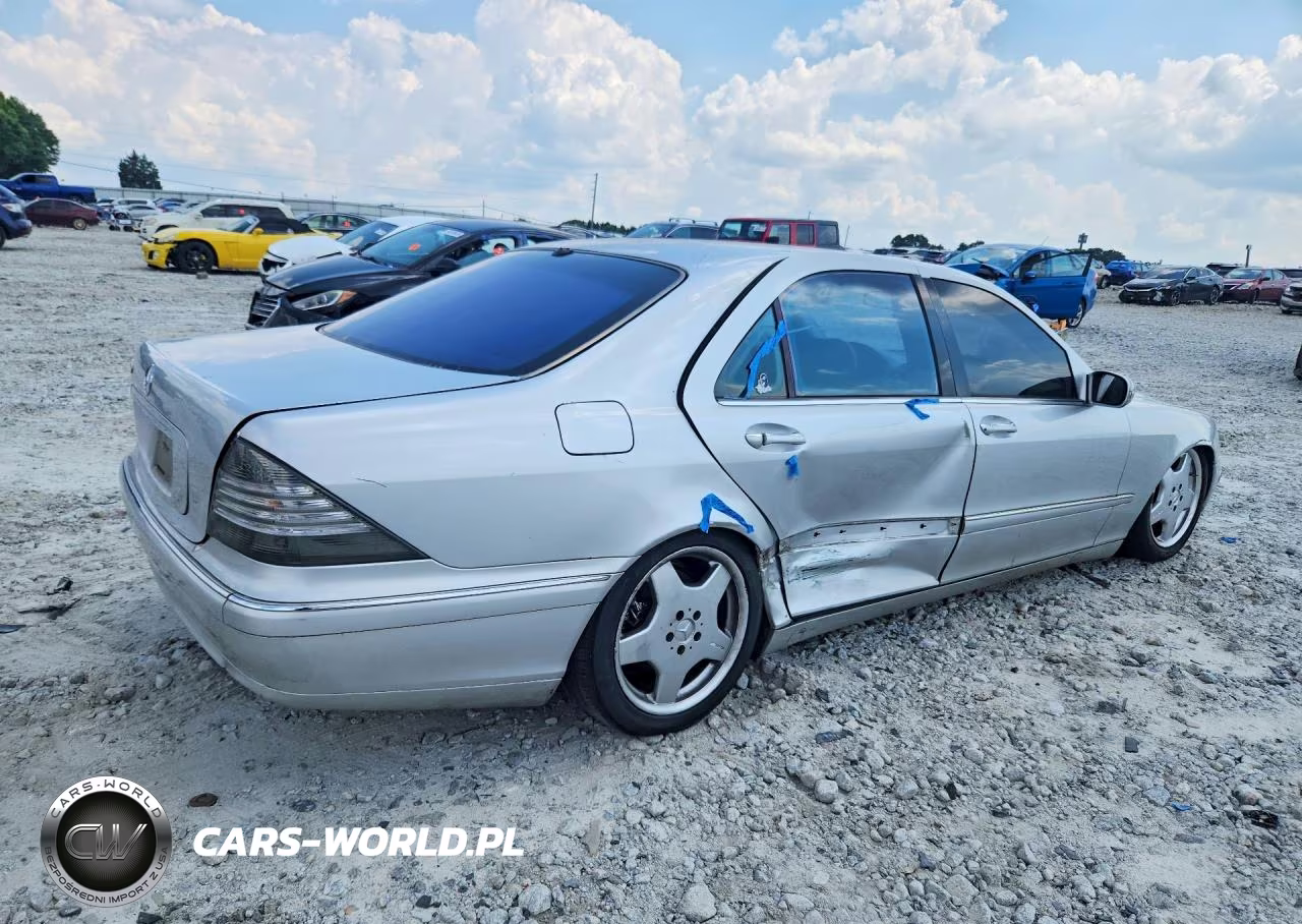 2002 Mercedes-Benz S 500 VIN:WDBNG75J12A314554 - 3