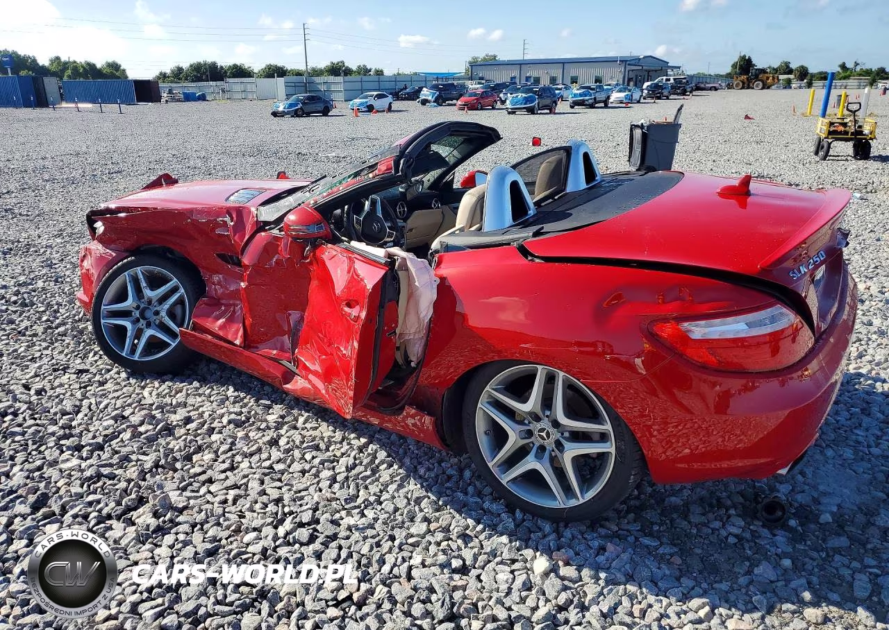 2013 Mercedes-Benz Slk 250 VIN:WDDPK4HA0DF057921 - 2
