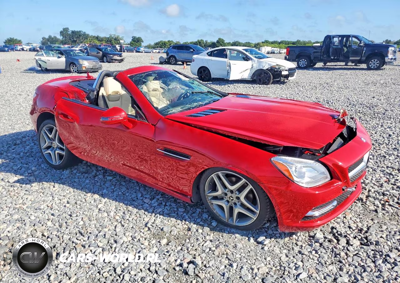2013 Mercedes-Benz Slk 250 VIN:WDDPK4HA0DF057921 - 4