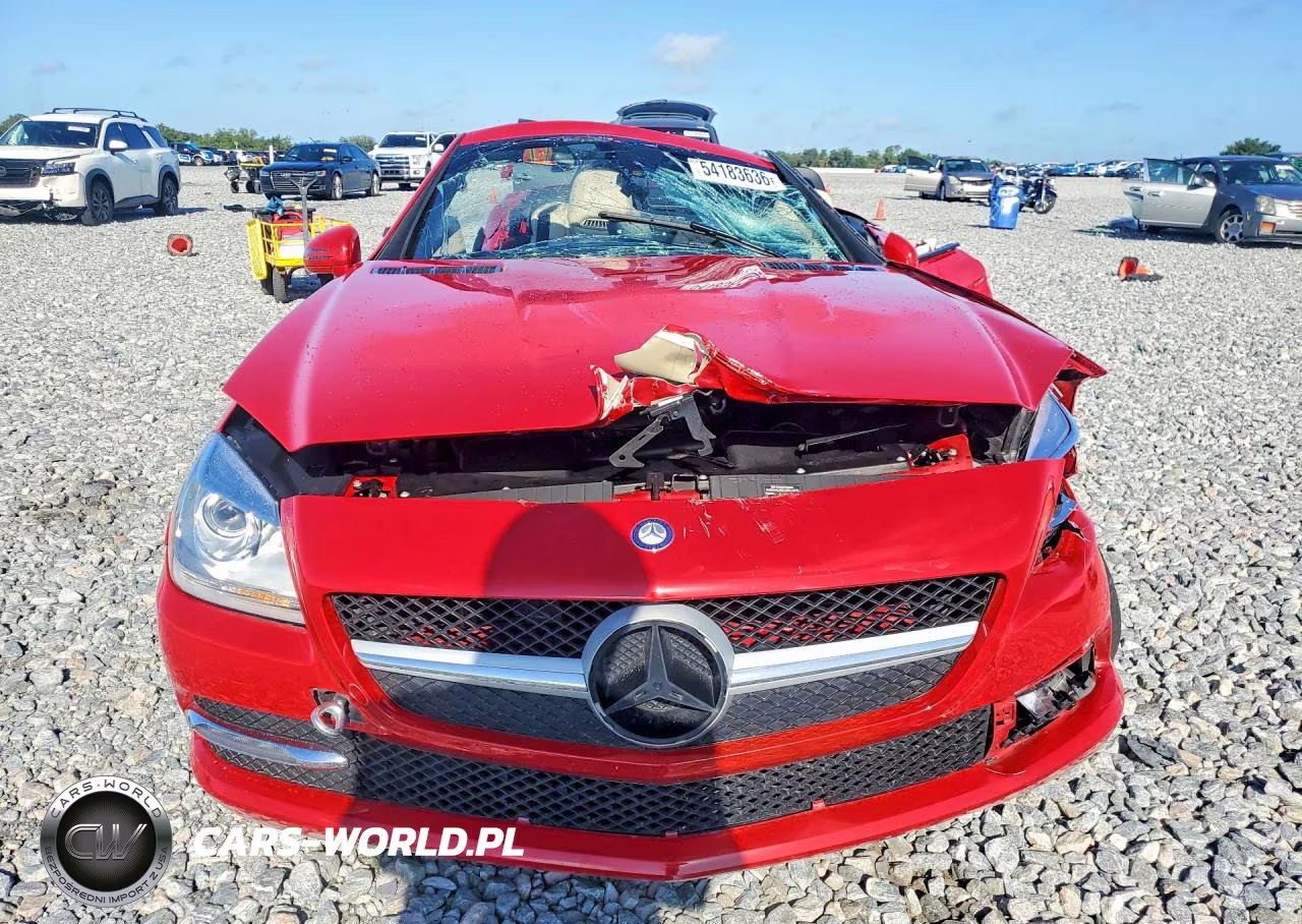 2013 Mercedes-Benz Slk 250 VIN:WDDPK4HA0DF057921 - 5