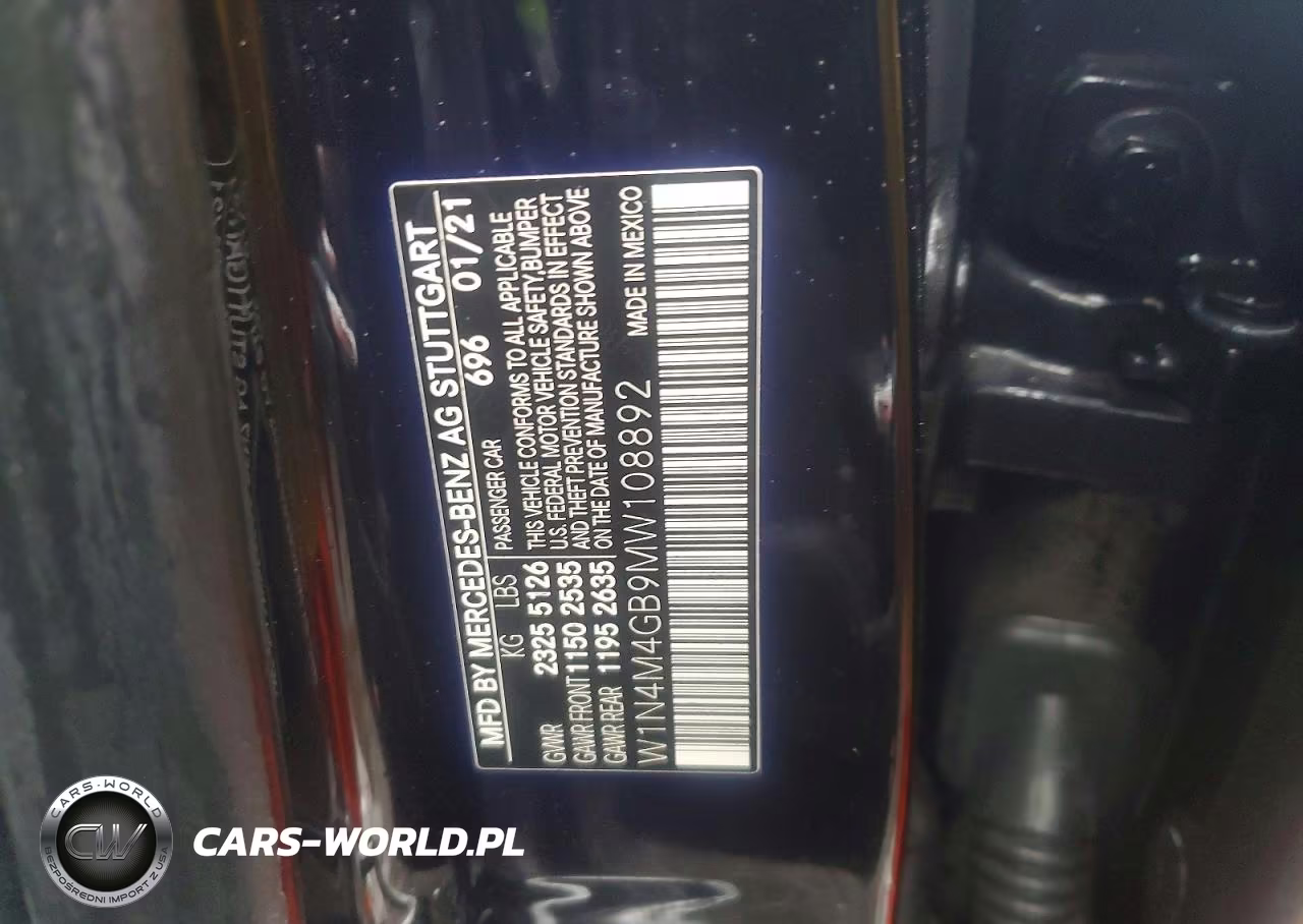2021 Mercedes-Benz Glb 250 VIN:W1N4M4GB9MW108892 - 13