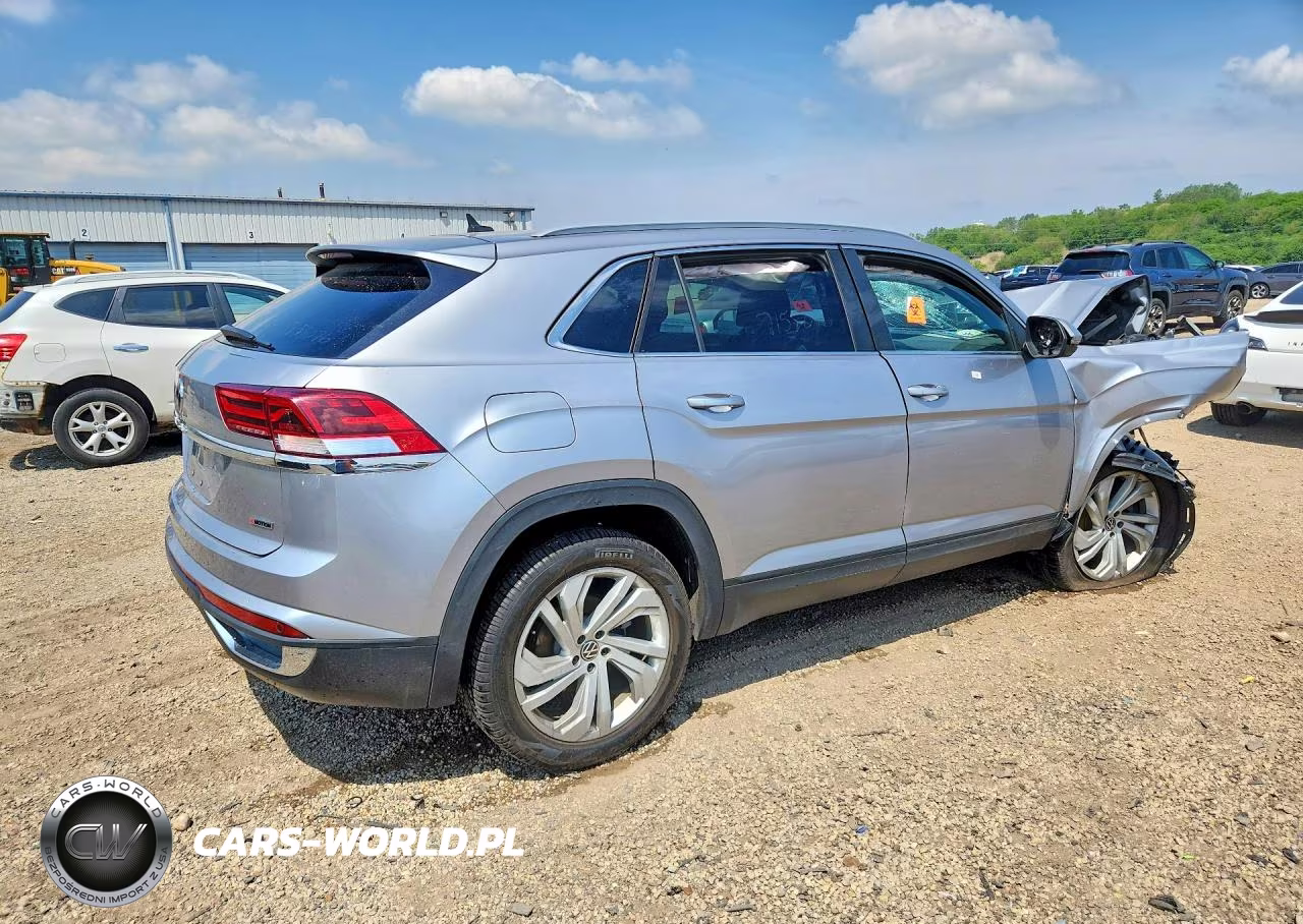 2020 Volkswagen Atlas Cross Sport Sel VIN:1V2MC2CA3LC205404 - 3
