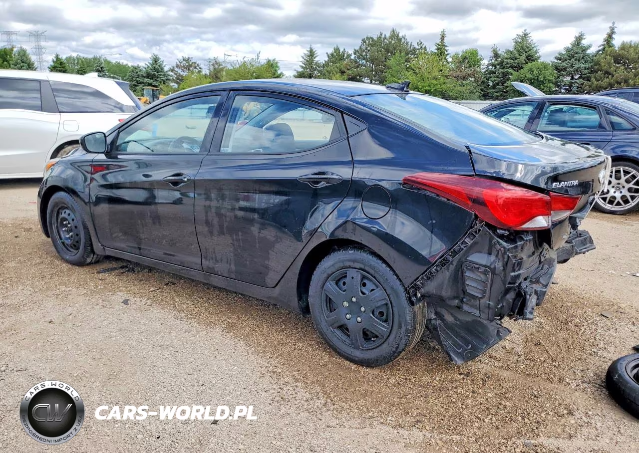 2016 Hyundai Elantra Se VIN:5NPDH4AE4GH756374 - 2