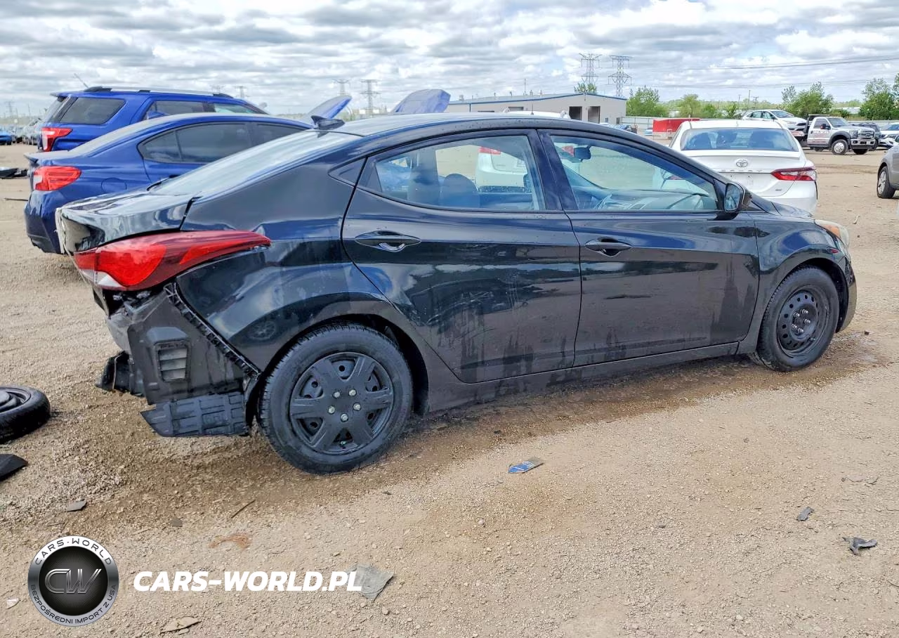 2016 Hyundai Elantra Se VIN:5NPDH4AE4GH756374 - 3