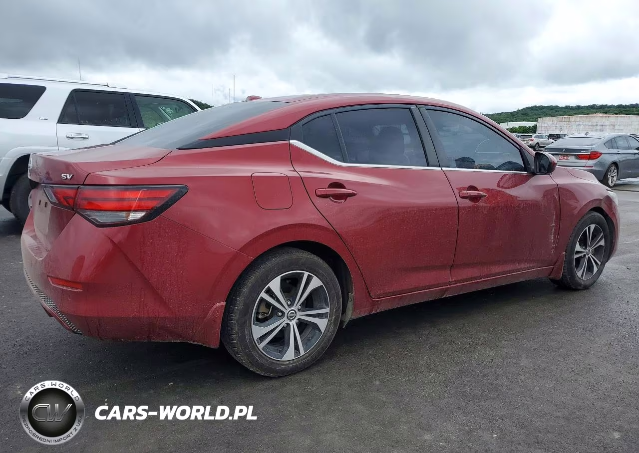 2021 Nissan Sentra Sv VIN:3N1AB8CV5MY265323 - 3