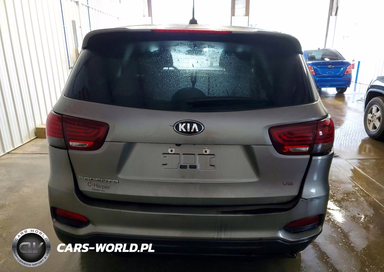 2019 Kia Sorento Lx V6 VIN:5XYPGDA51KG449194 - 6