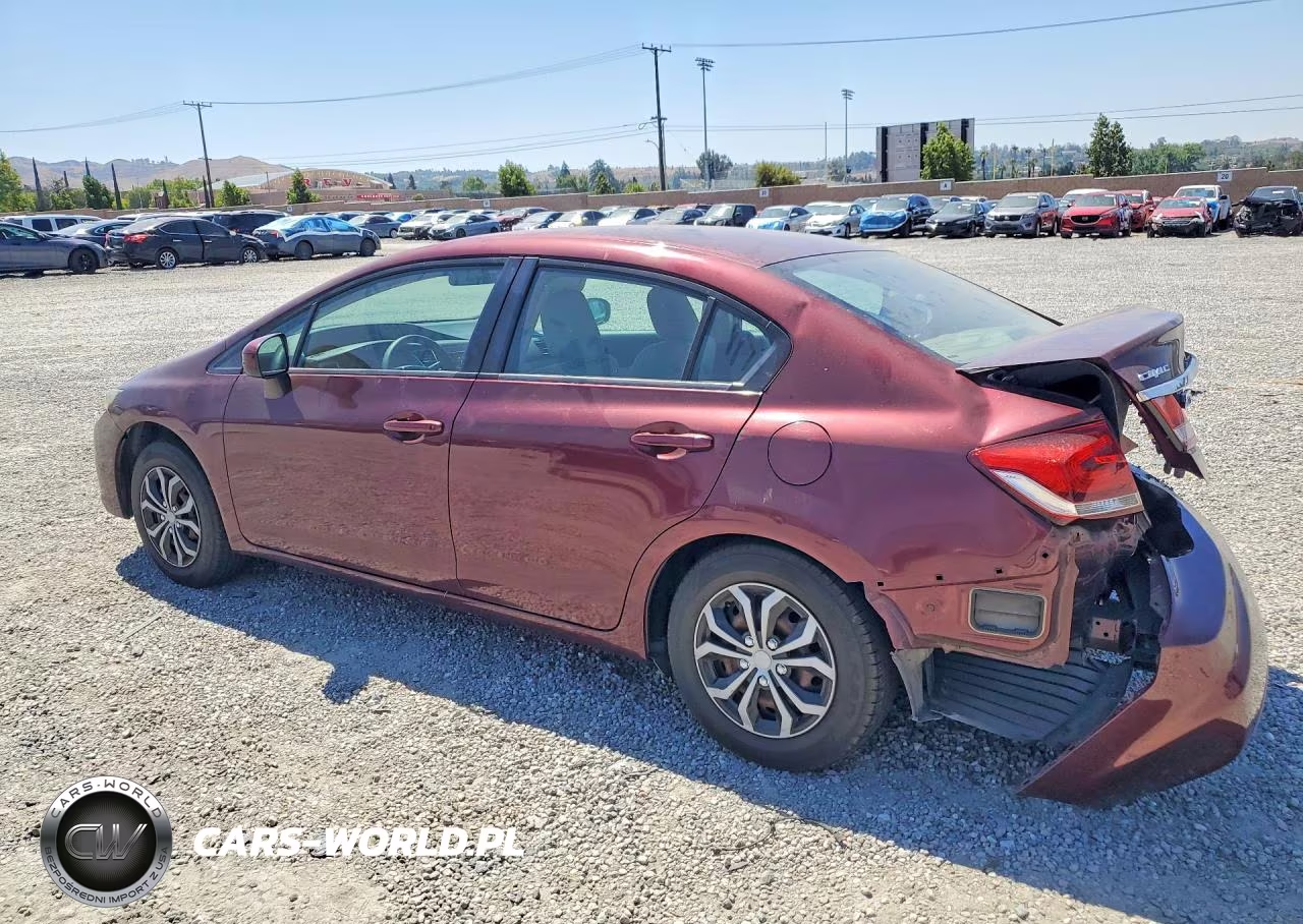 2015 Honda Civic Lx VIN:19XFB2F55FE267783 - 2