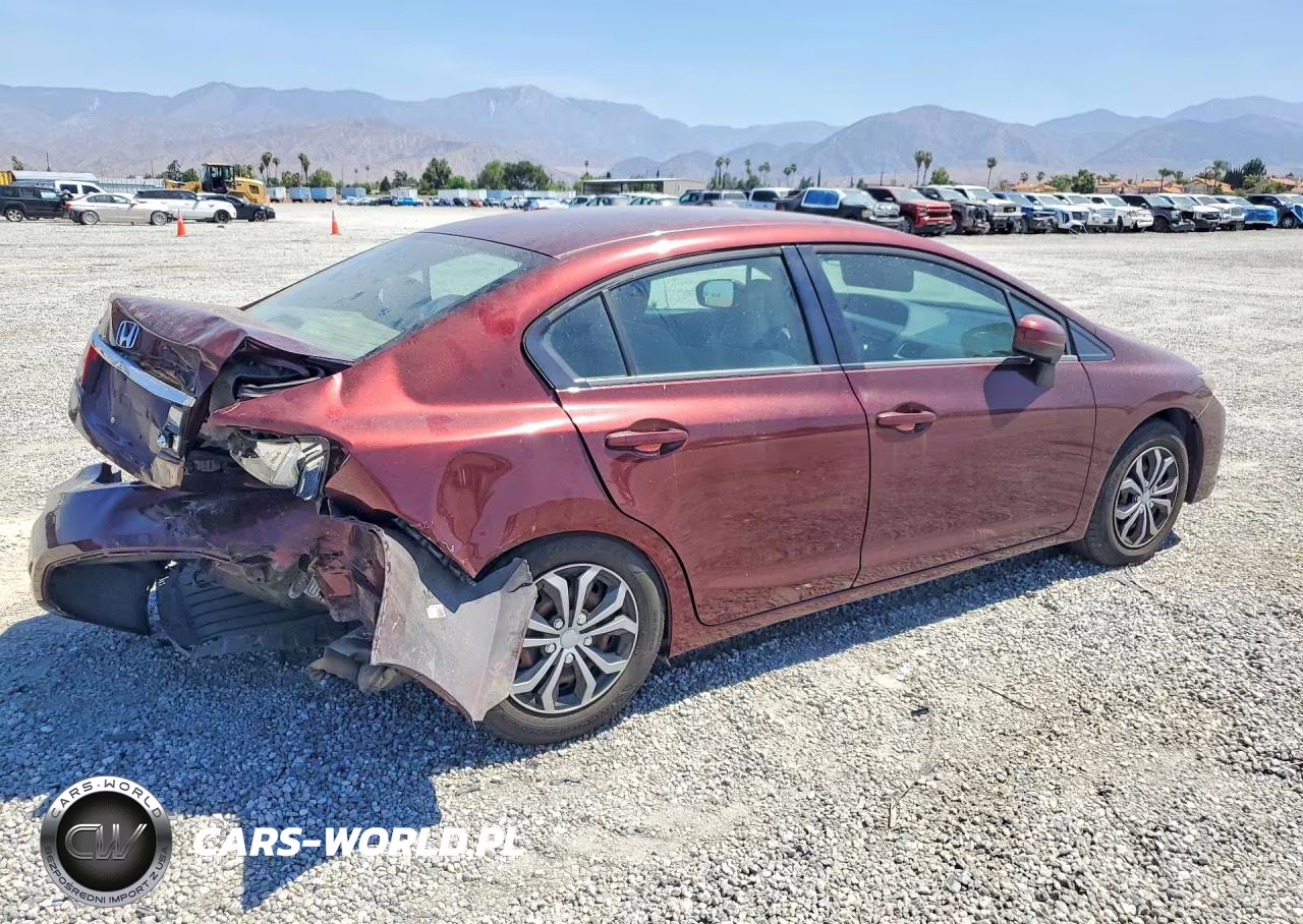 2015 Honda Civic Lx VIN:19XFB2F55FE267783 - 3