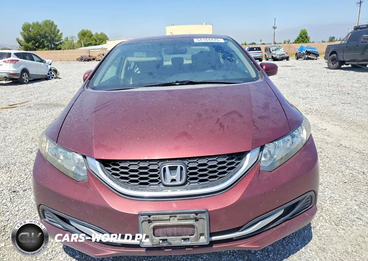 2015 Honda Civic Lx VIN:19XFB2F55FE267783 - 5