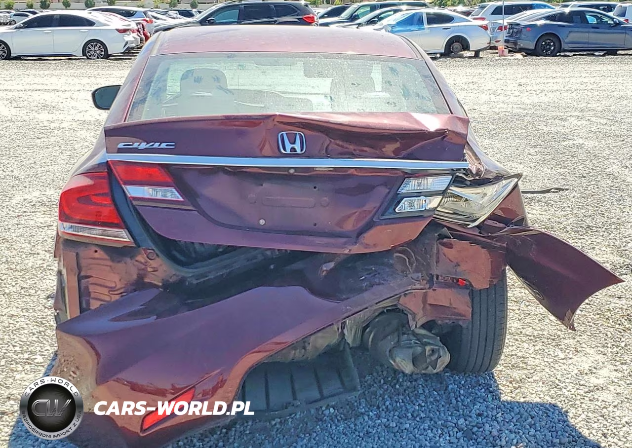 2015 Honda Civic Lx VIN:19XFB2F55FE267783 - 6