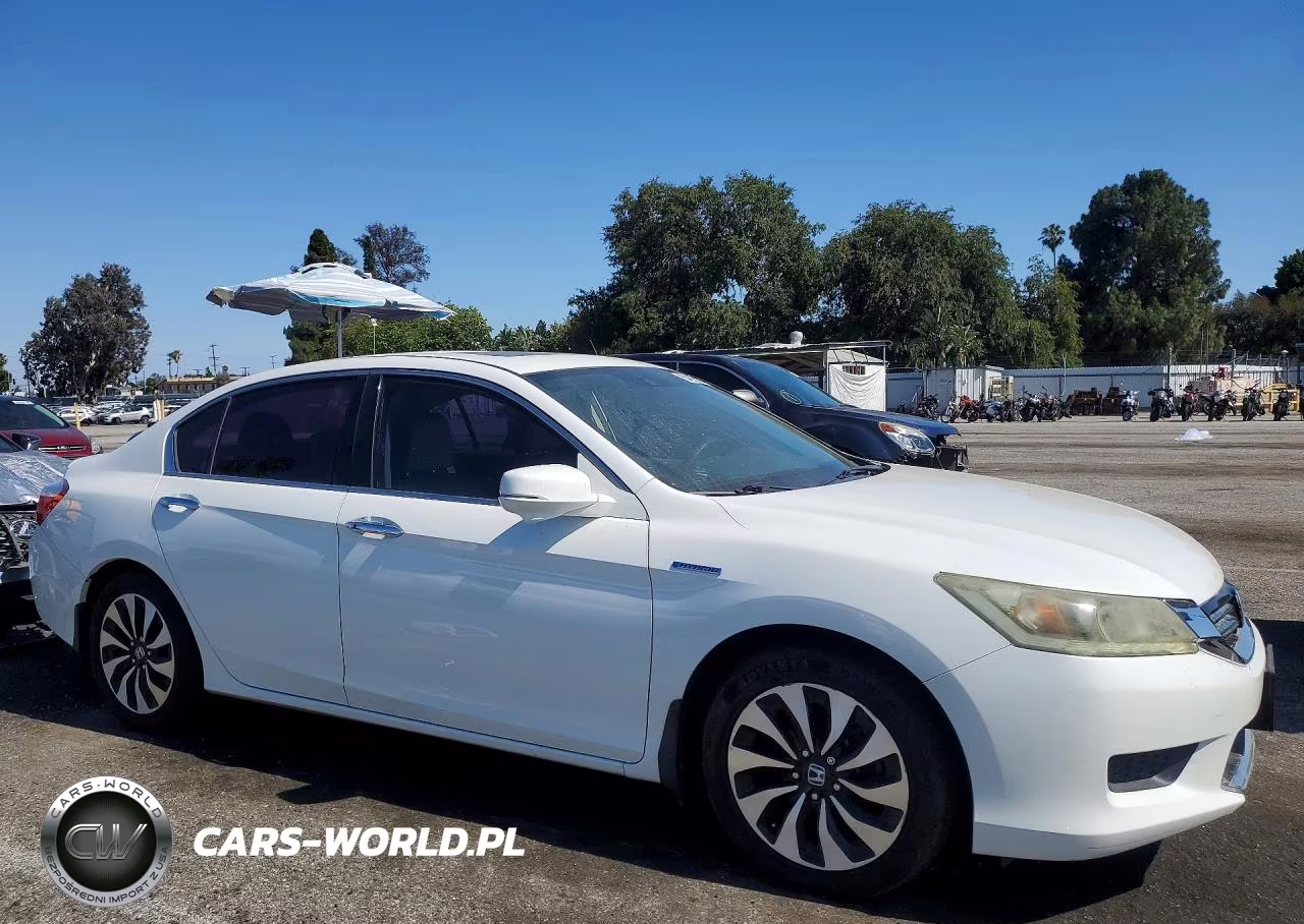 2015 Honda Accord Hybrid Exl VIN:1HGCR6F57FA009517 - 4