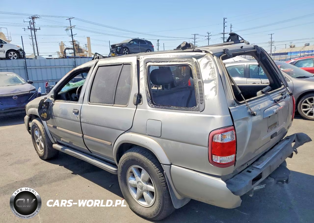 2001 Nissan Pathfinder Se VIN:JN8DR07X11W514226 - 2