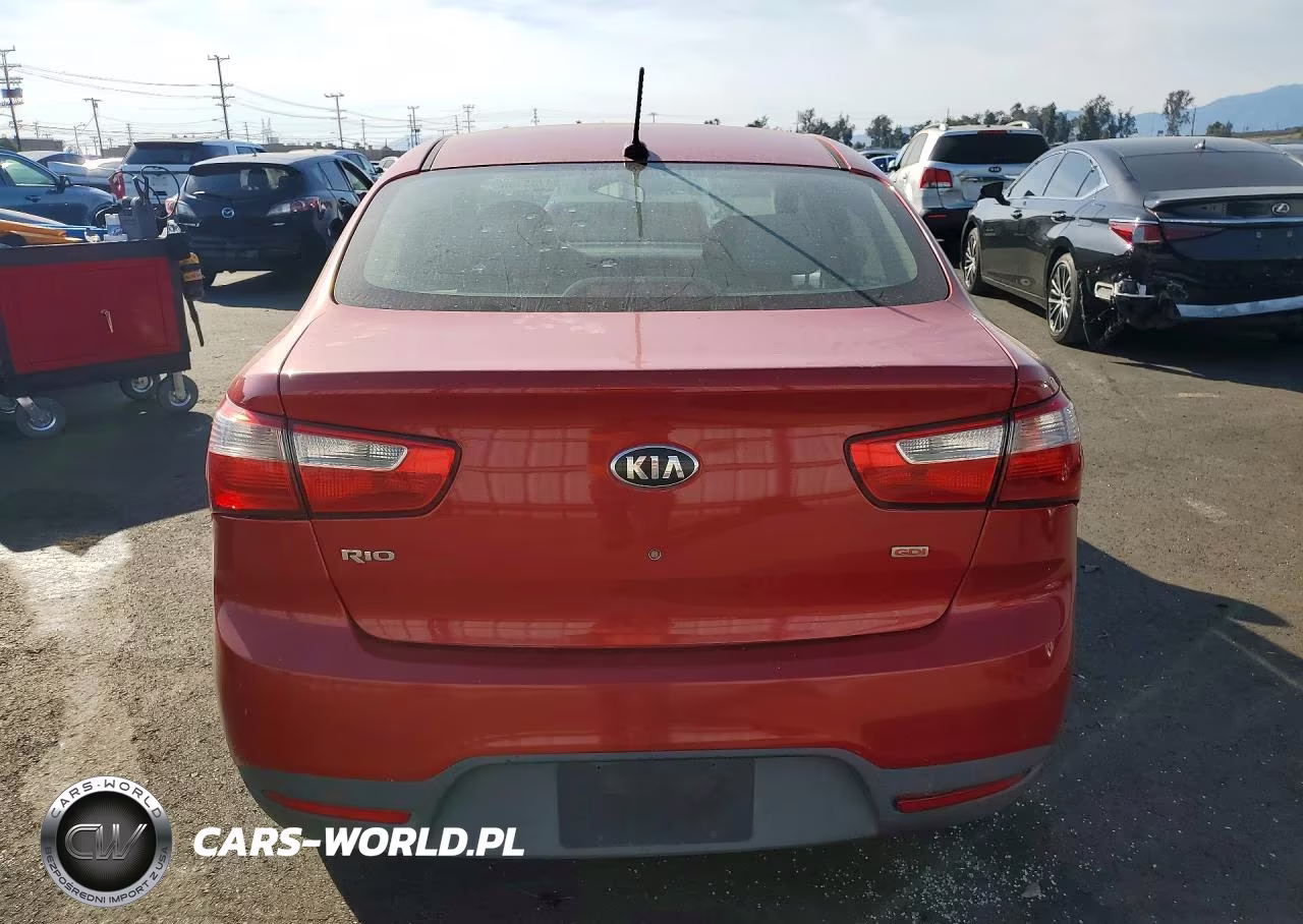 2015 Kia Rio Lx VIN:KNADM4A31F6428314 - 6