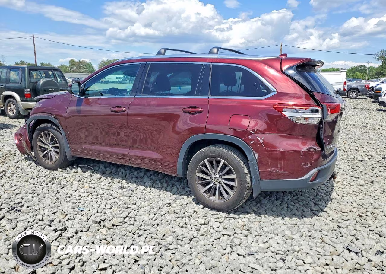2017 Toyota Highlander Xle VIN:5TDJZRFH5HS452790 - 2