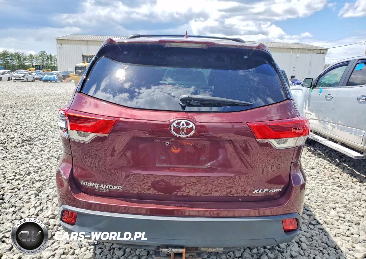 2017 Toyota Highlander Xle VIN:5TDJZRFH5HS452790 - 6
