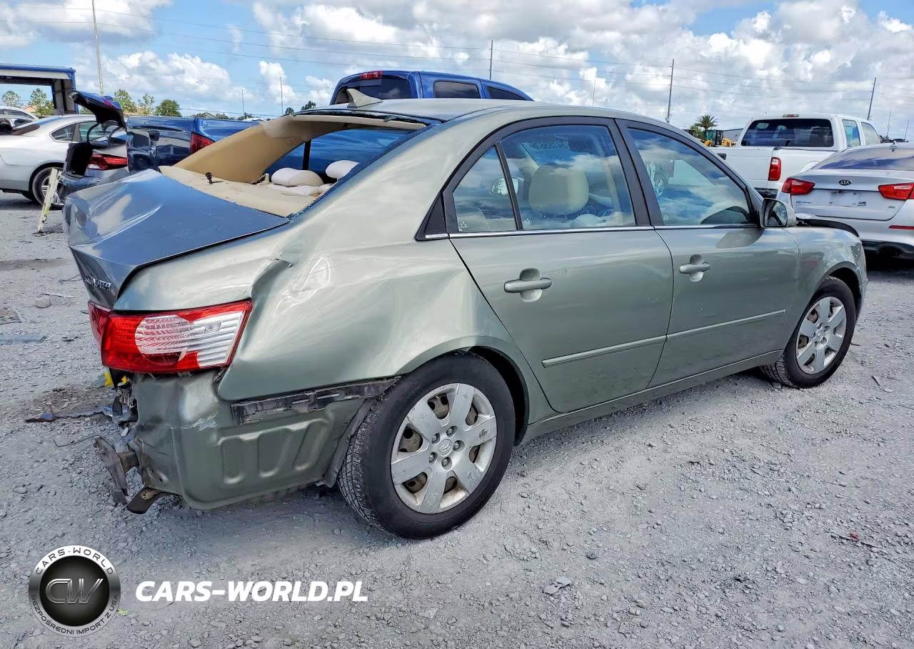 2009 Hyundai Sonata Gls VIN:5NPET46C89H485641 - 3