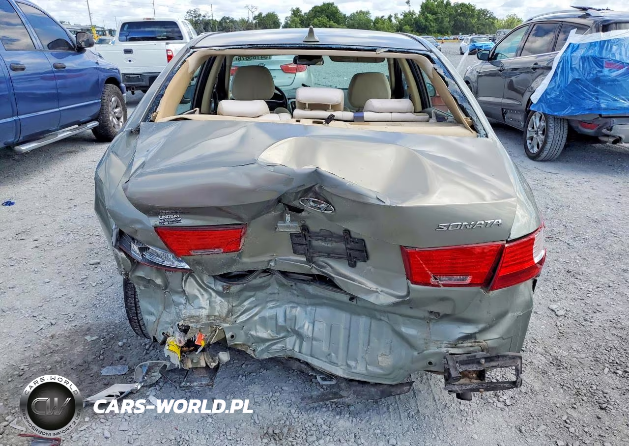 2009 Hyundai Sonata Gls VIN:5NPET46C89H485641 - 6
