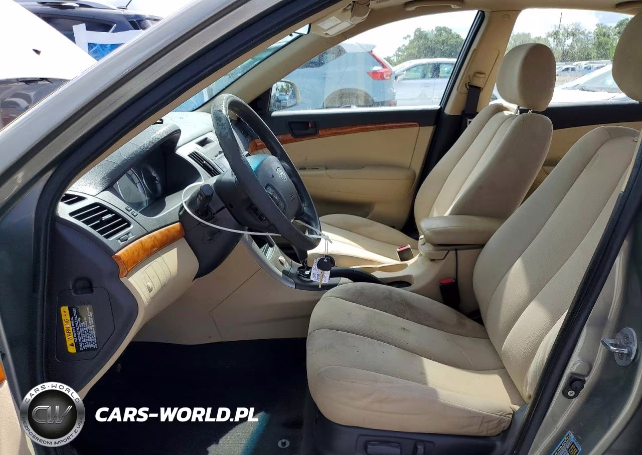 2009 Hyundai Sonata Gls VIN:5NPET46C89H485641 - 7