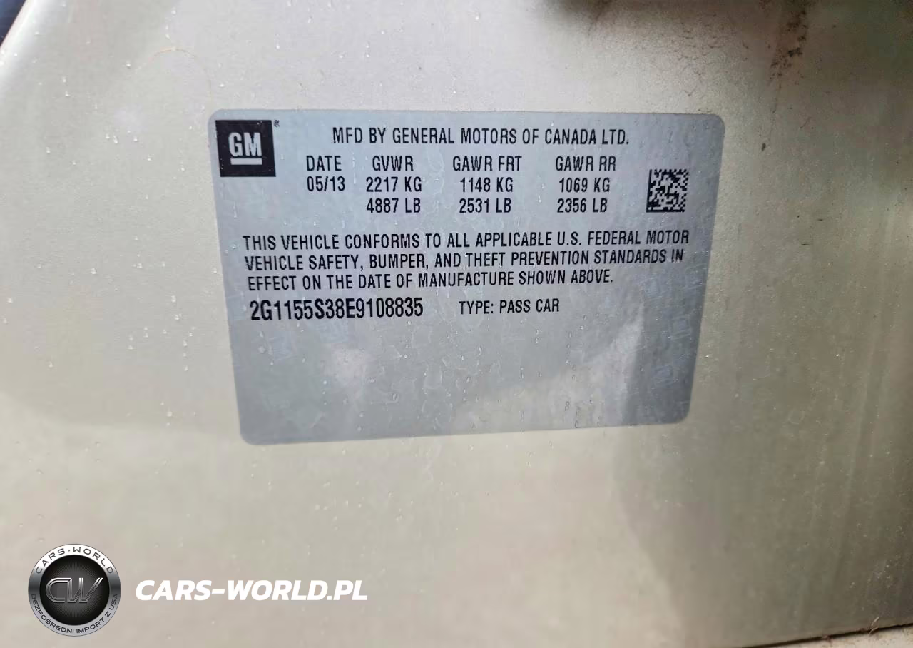 2014 Chevrolet Impala Ltz VIN:2G1155S38E9108835 - 12