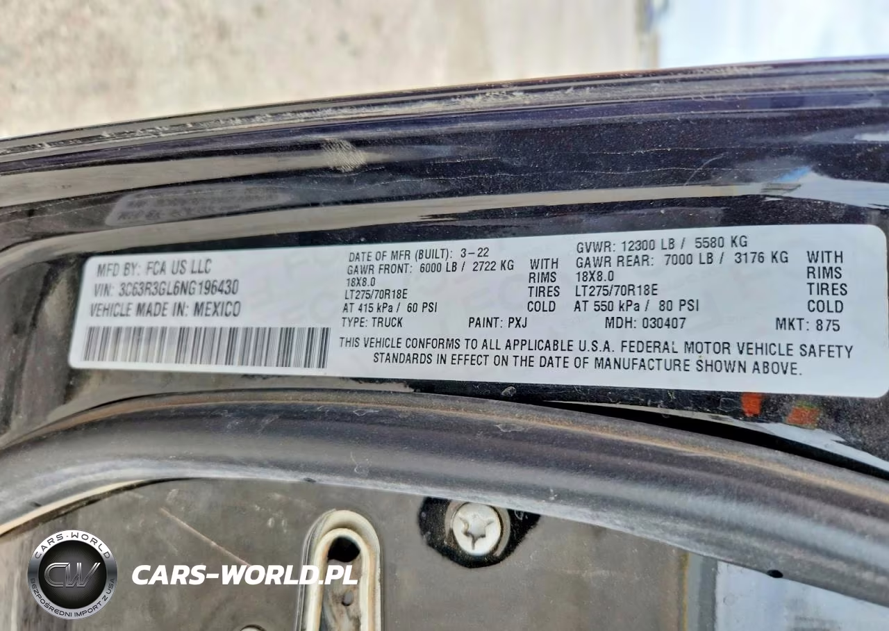 2022 Ram 3500 Tradesman VIN:3C63R3GL6NG196430 - 13