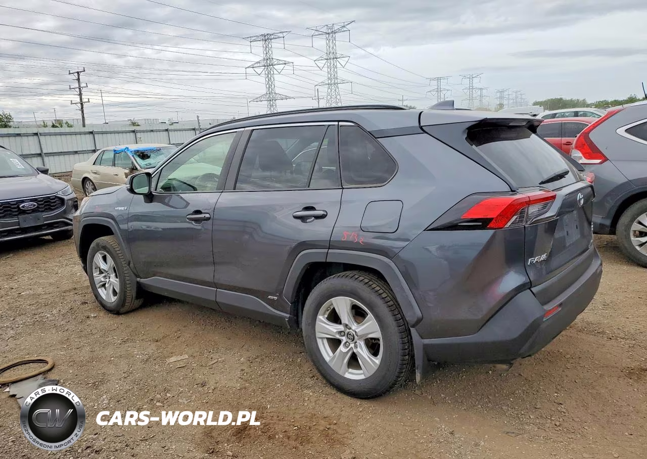 2019 Toyota Rav4 Hybrid Xle VIN:JTMRWRFV4KD014282 - 2