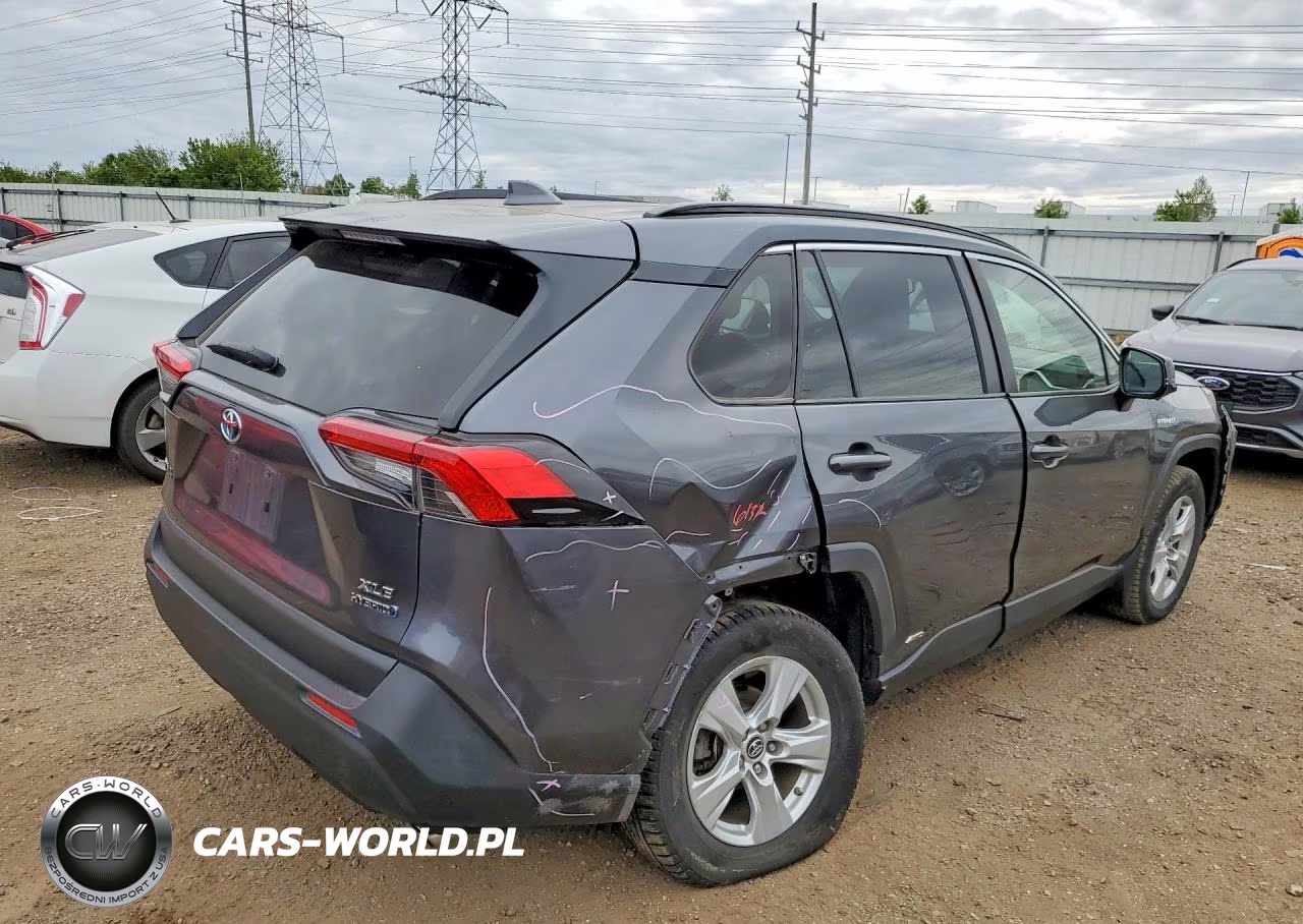 2019 Toyota Rav4 Hybrid Xle VIN:JTMRWRFV4KD014282 - 3