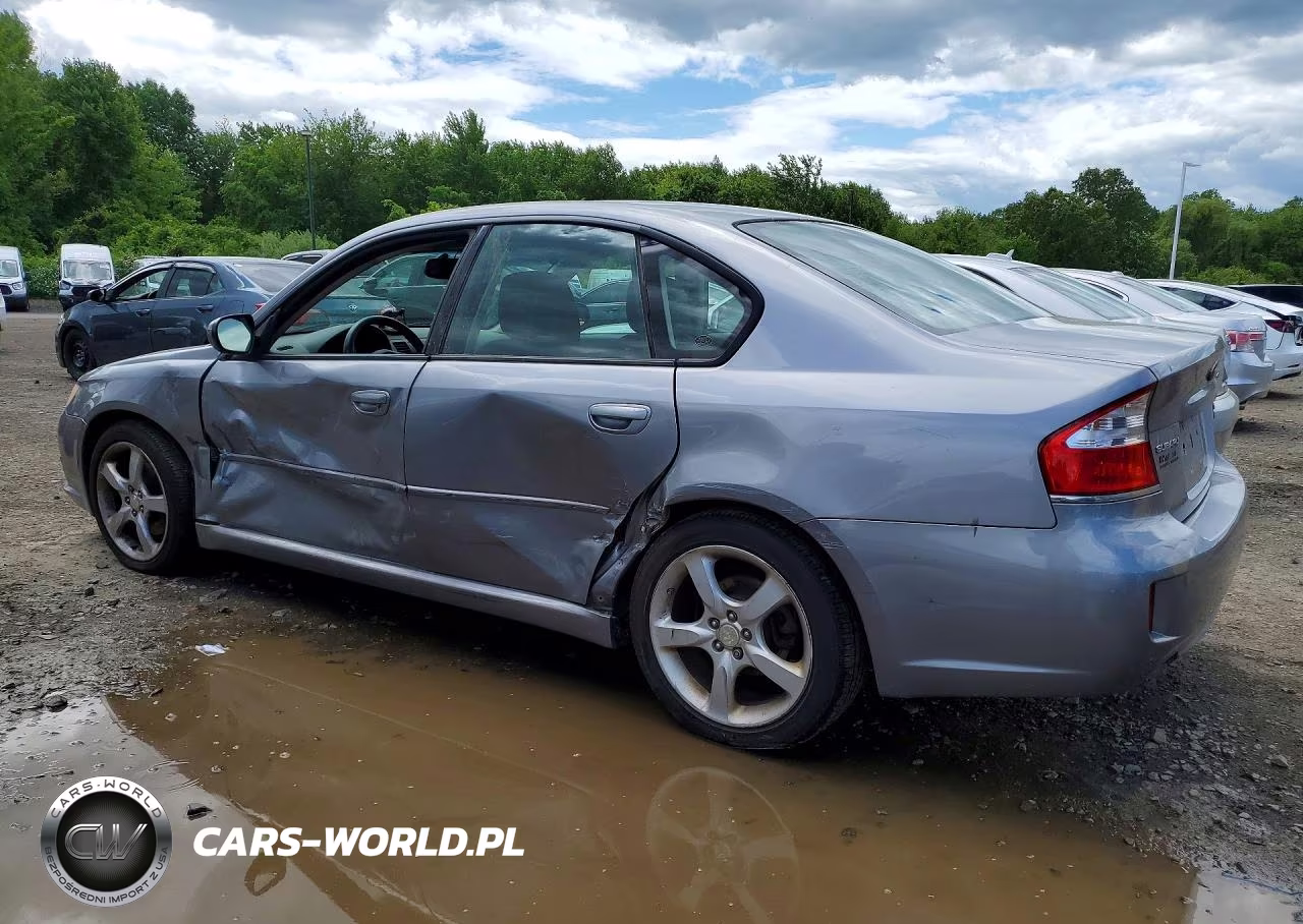 2008 Subaru Legacy 2.5I VIN:4S3BL616587219741 - 2