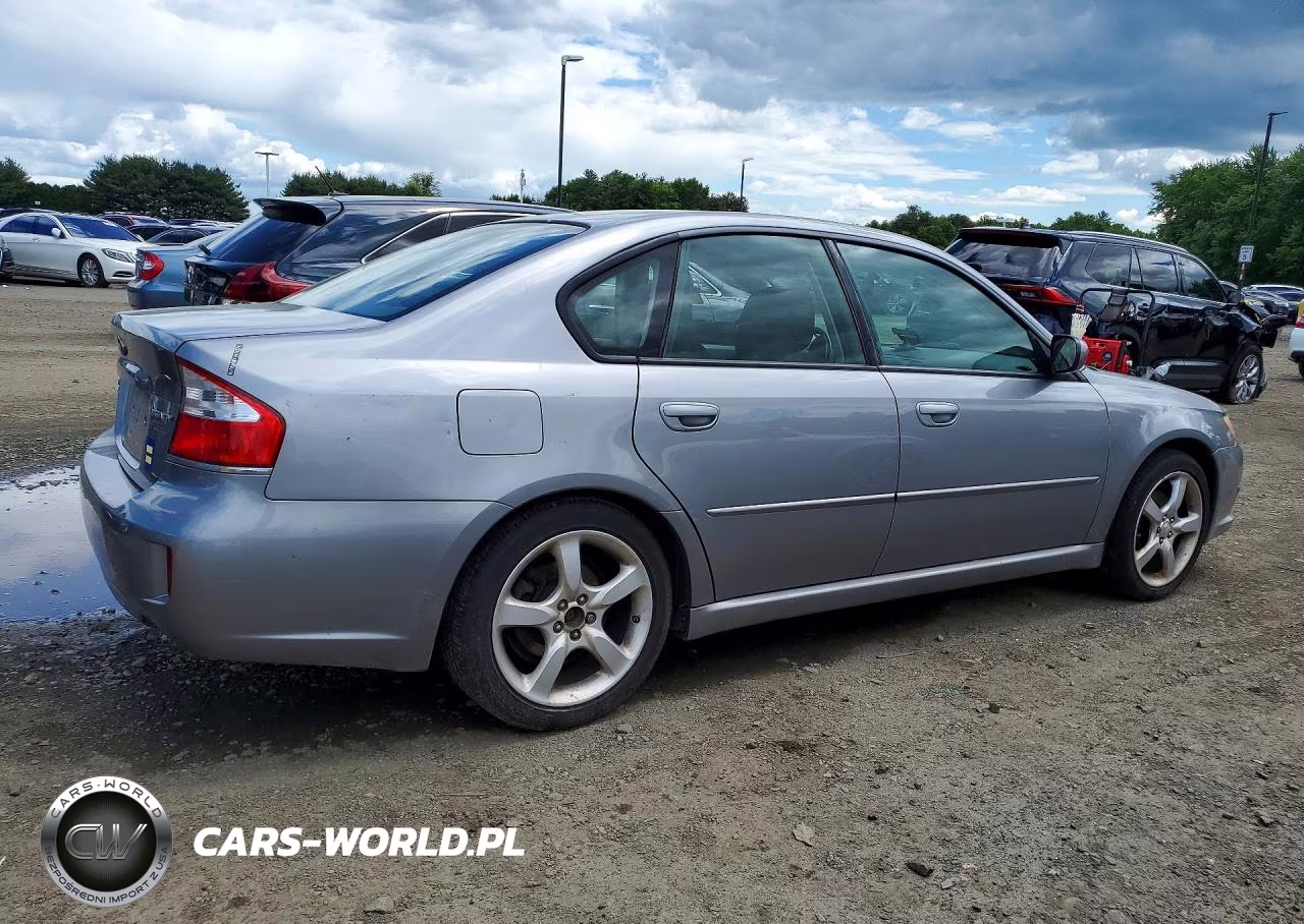 2008 Subaru Legacy 2.5I VIN:4S3BL616587219741 - 3