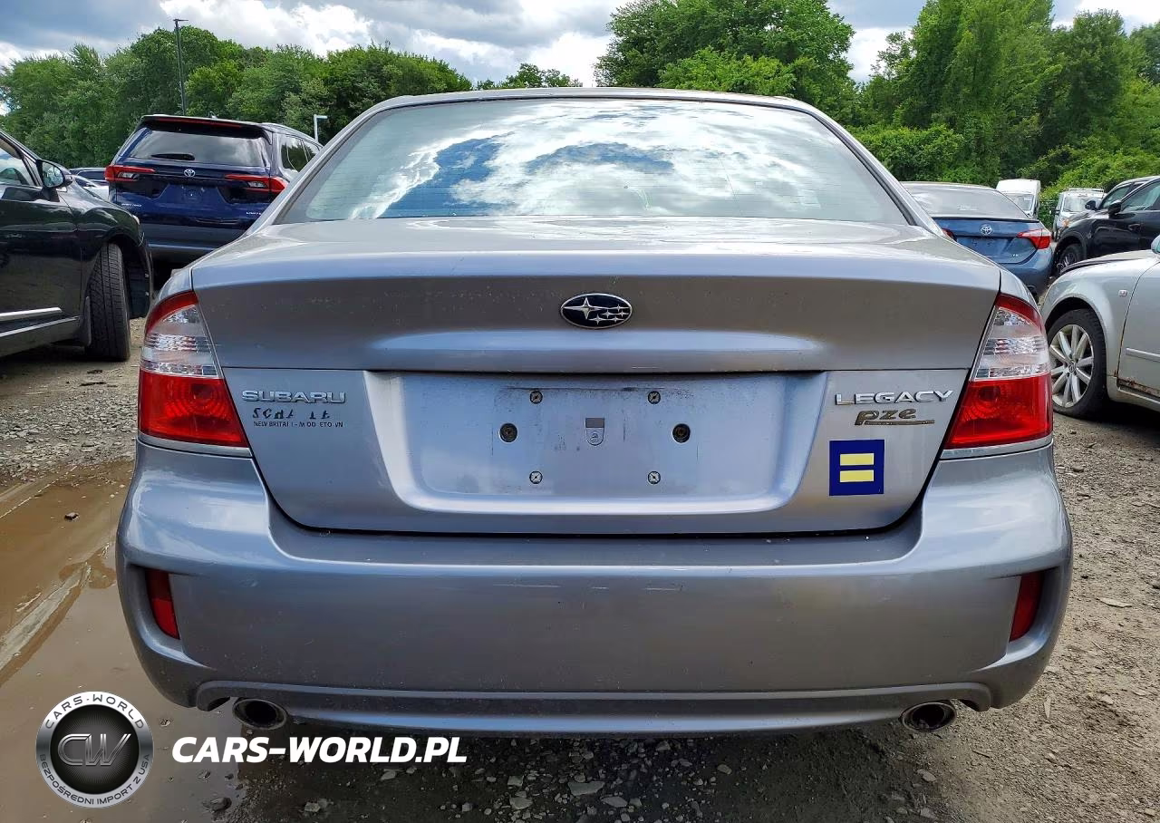 2008 Subaru Legacy 2.5I VIN:4S3BL616587219741 - 6