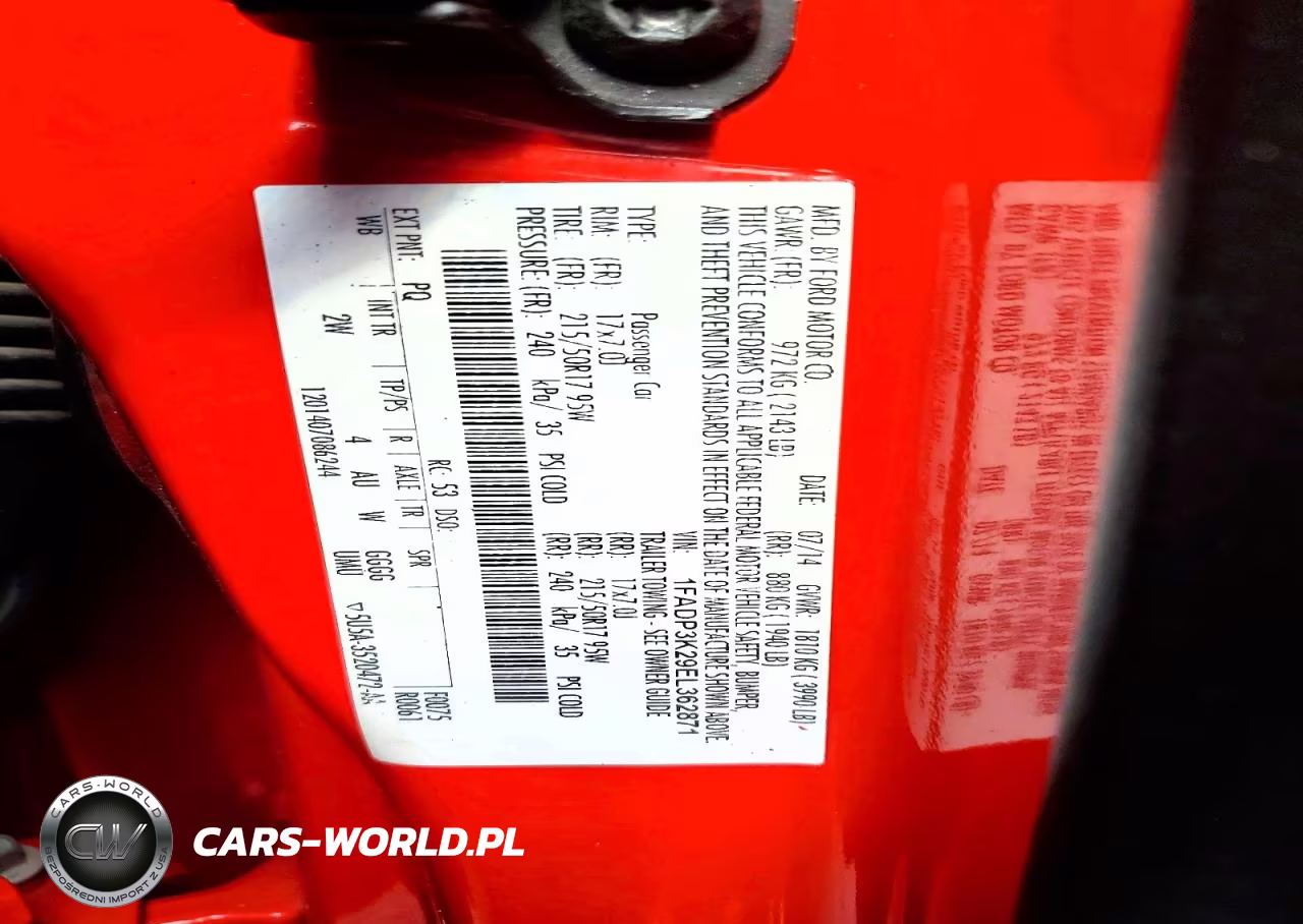 2014 Ford Focus Se VIN:1FADP3K29EL362871 - 12
