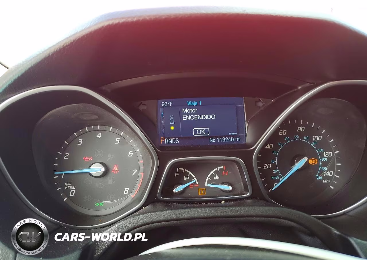 2014 Ford Focus Se VIN:1FADP3K29EL362871 - 9