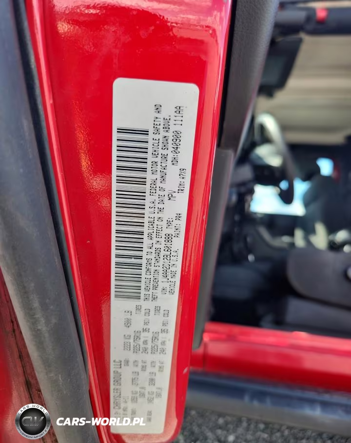 2011 Jeep Wrangler Sport VIN:1J4AA2D12BL601888 - 13