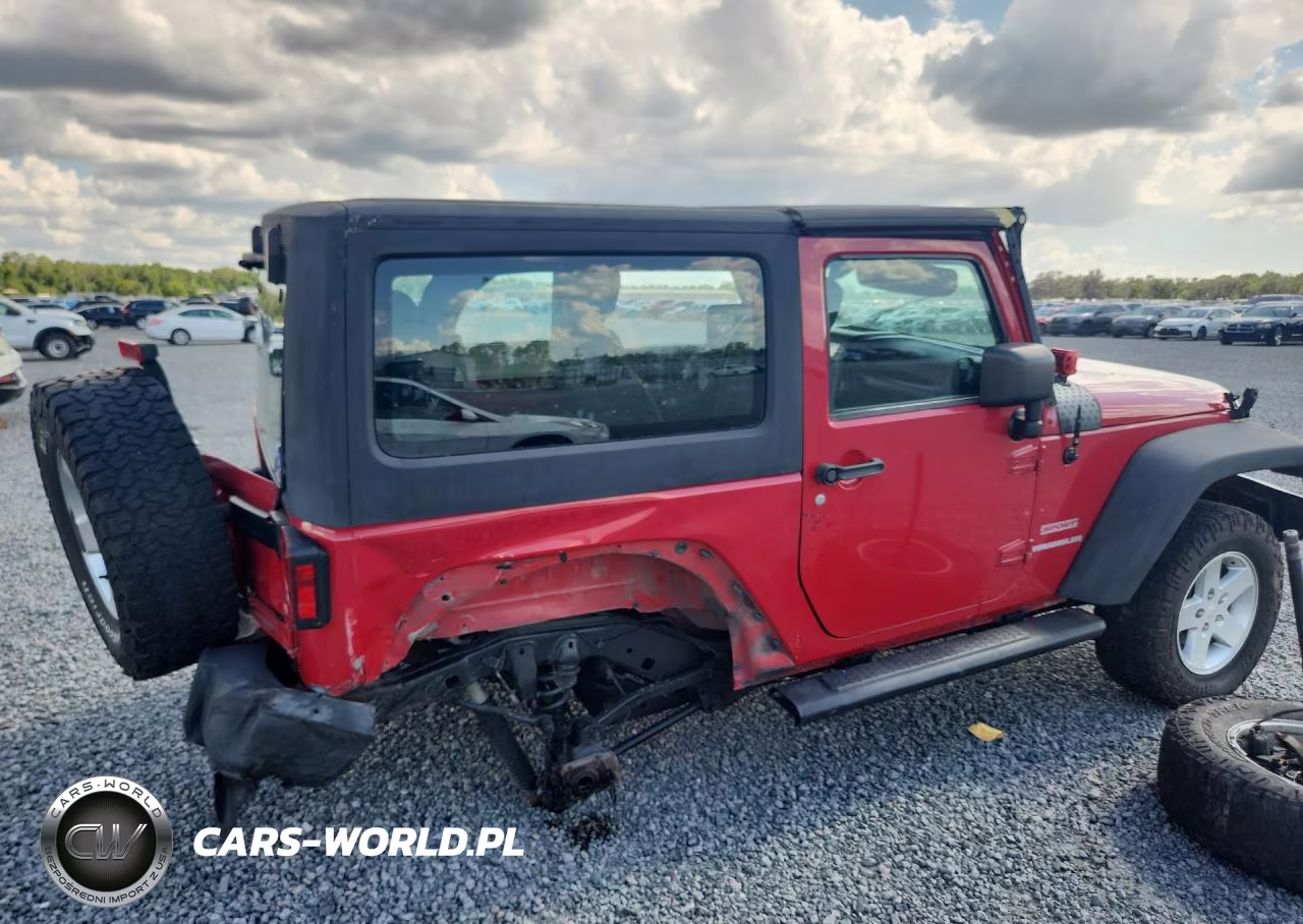 2011 Jeep Wrangler Sport VIN:1J4AA2D12BL601888 - 3