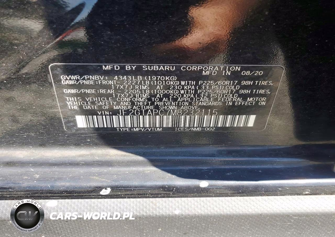 2021 Subaru Crosstrek Premium VIN:JF2GTAPC7M8232115 - 13