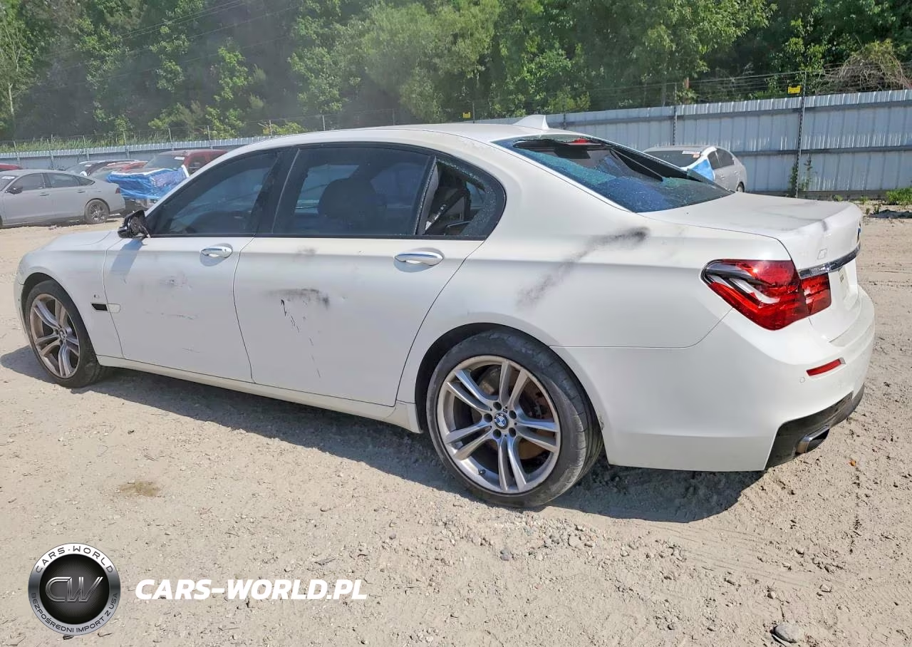 2014 BMW 750 Li VIN:WBAYE8C58ED134701 - 2
