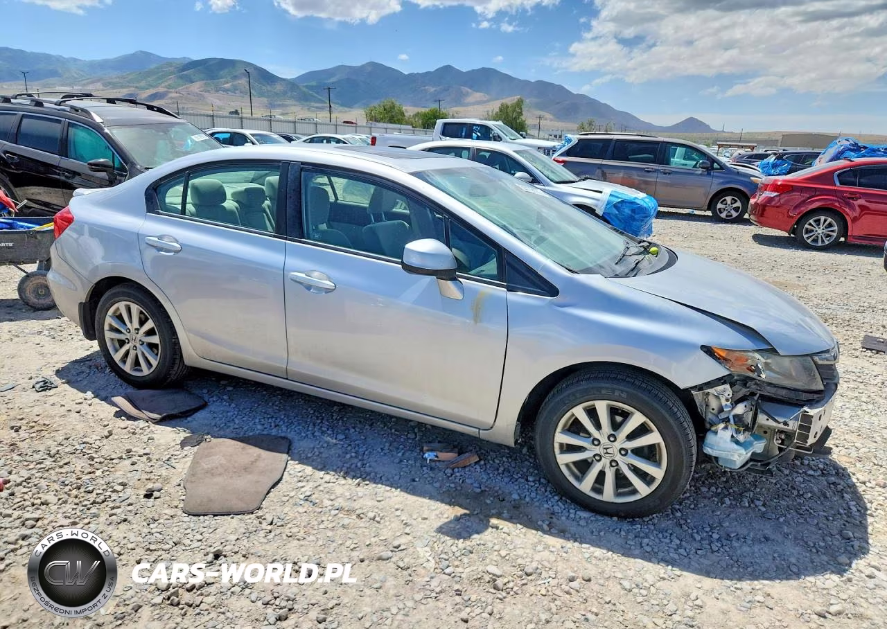 2012 Honda Civic Ex VIN:19XFB2F85CE353441 - 4