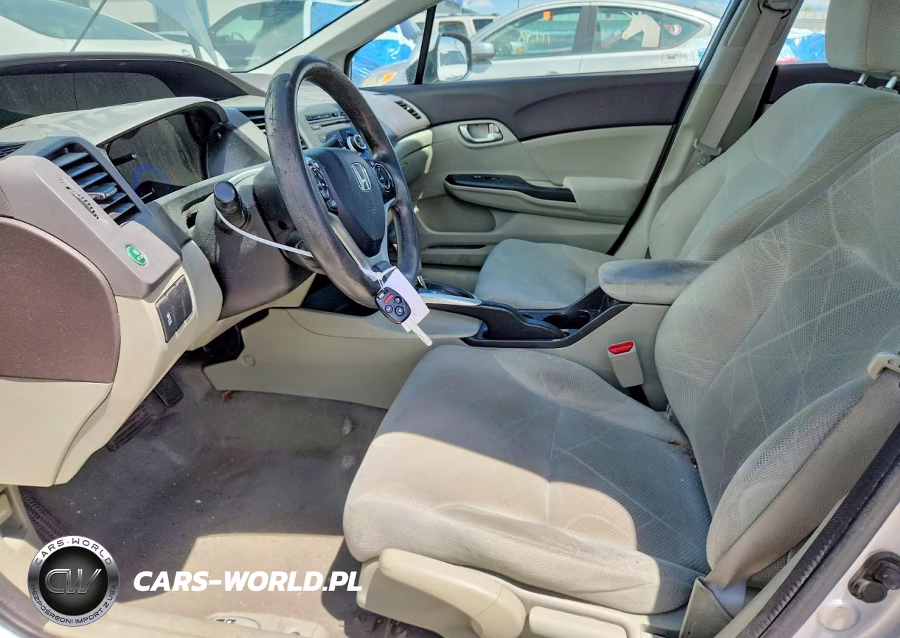 2012 Honda Civic Ex VIN:19XFB2F85CE353441 - 7