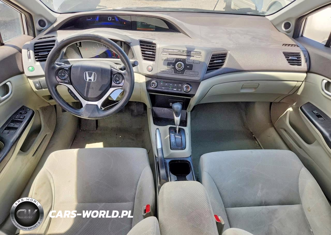 2012 Honda Civic Ex VIN:19XFB2F85CE353441 - 8