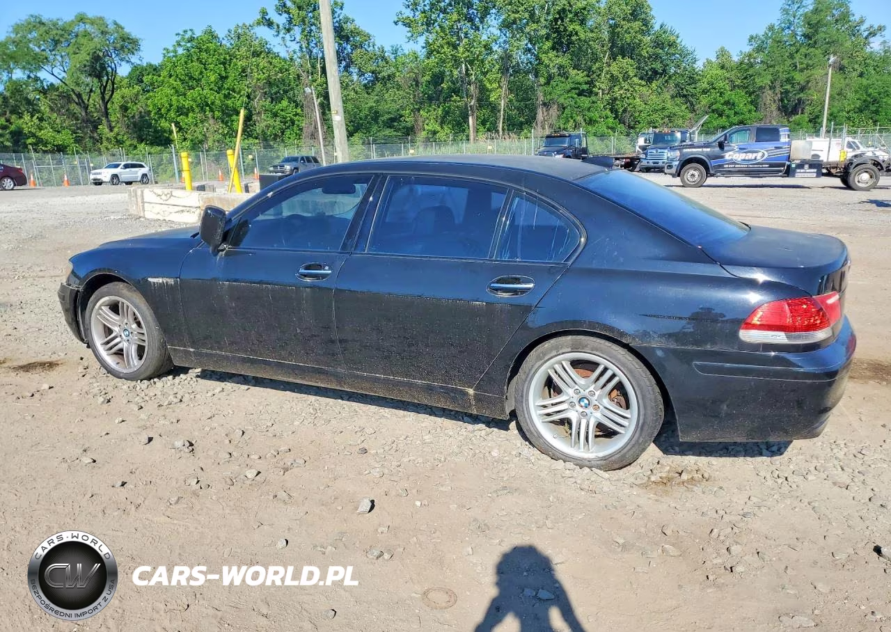 2007 BMW 760 Li VIN:WBAHN03567DD98748 - 2