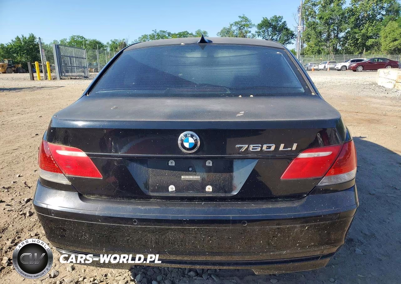 2007 BMW 760 Li VIN:WBAHN03567DD98748 - 6